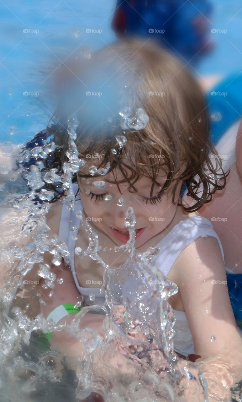 The pool. The brothers