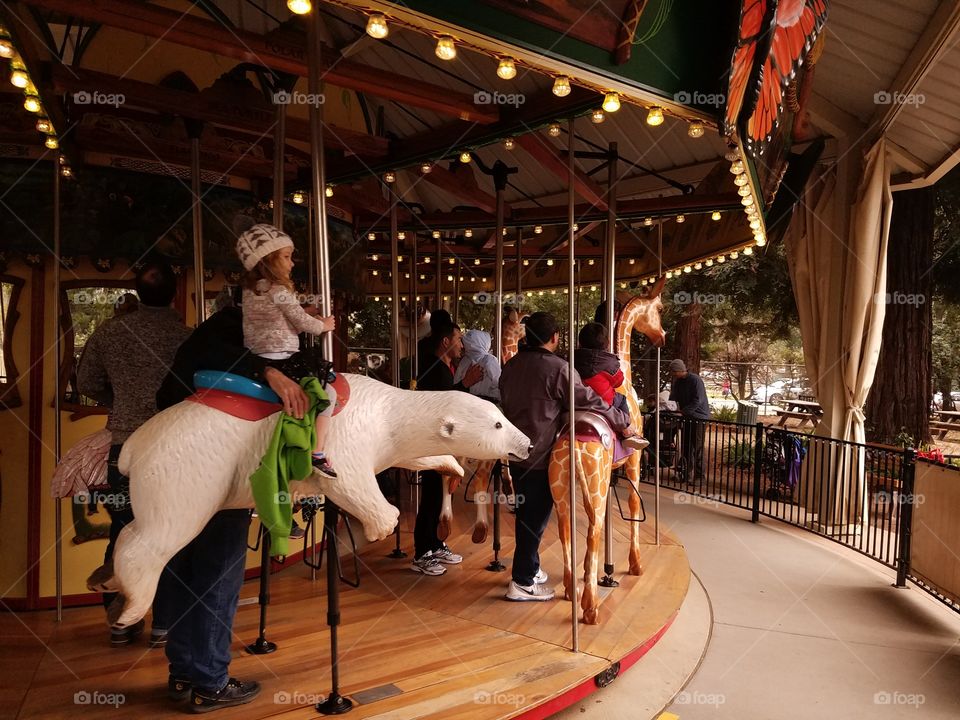 Carousel at Sacramento Zoo