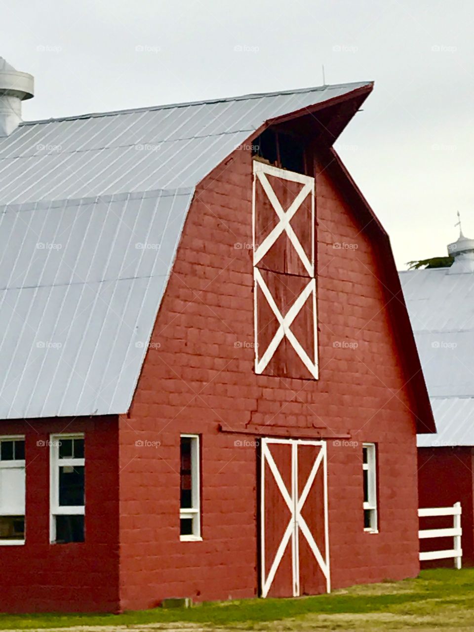 Close up of Barn