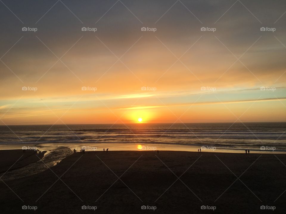 Oregon coast sunset 🌅
