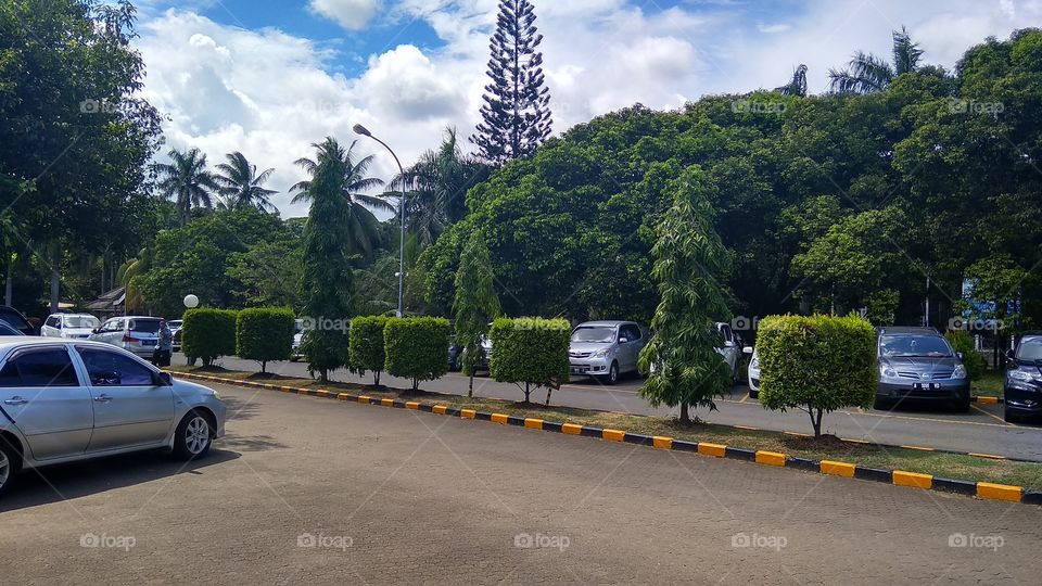 Parking Area at Krakatau Steel Cilegon
