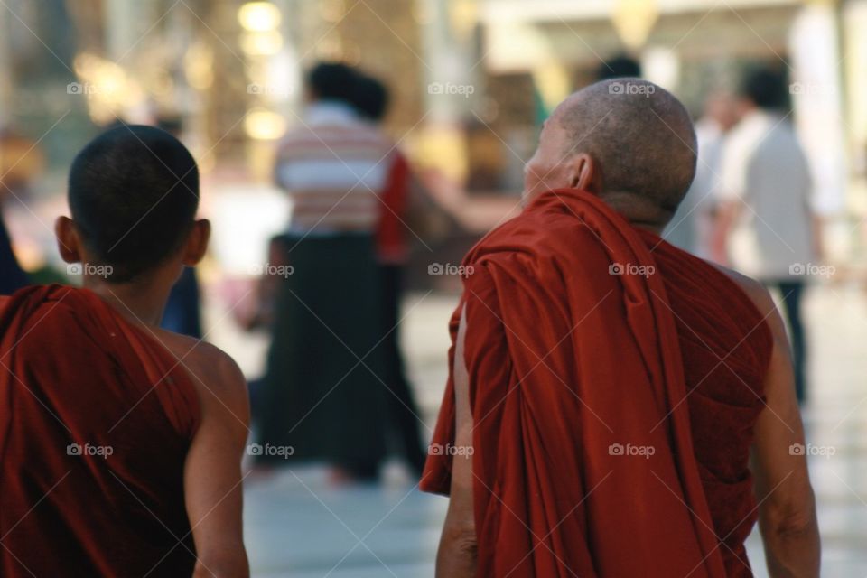 Monk backs