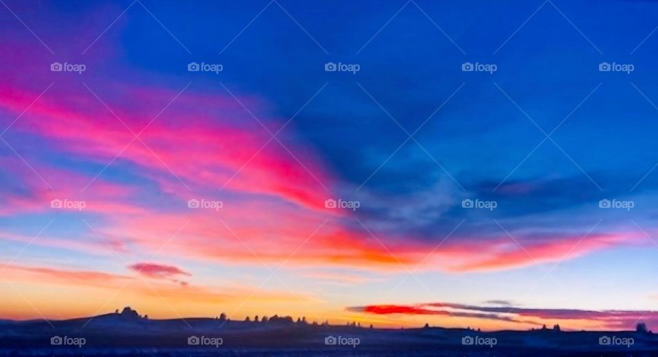 Color Explosion Skyline