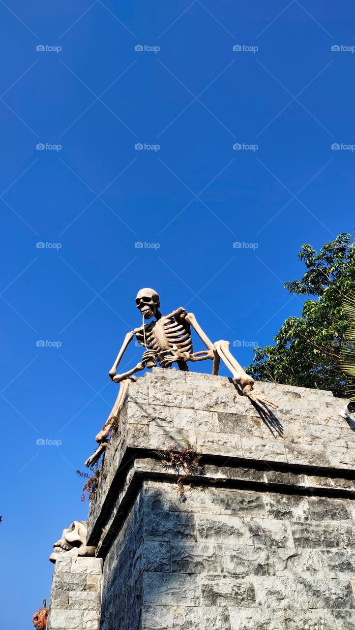 Tengkorak penjaga rumah