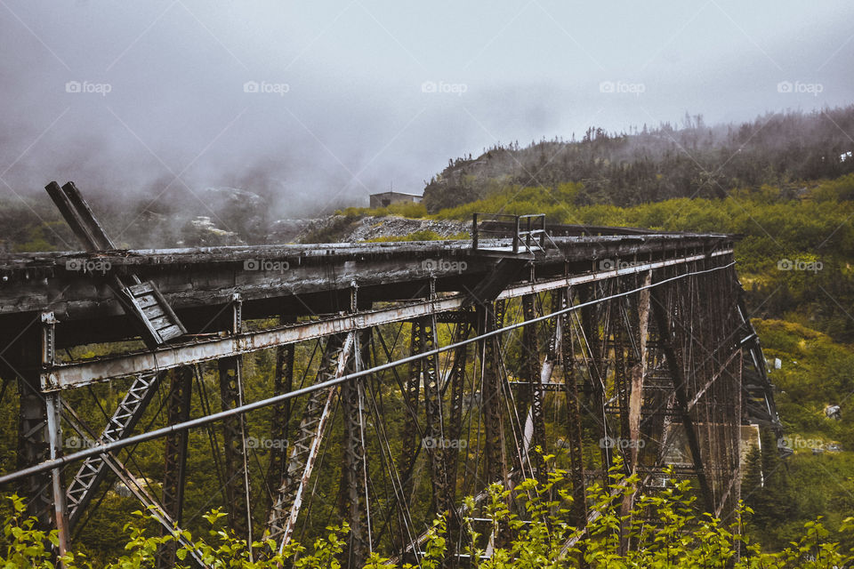 Distressed, retired railroad