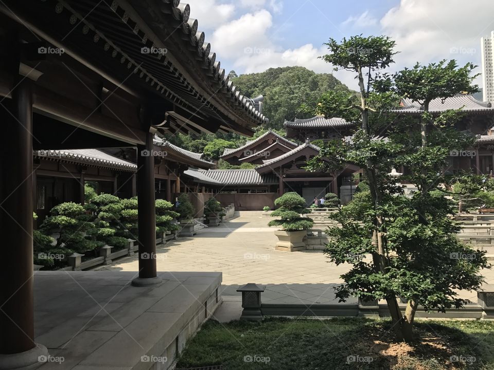 Chi Lin nunnery Hong Kong