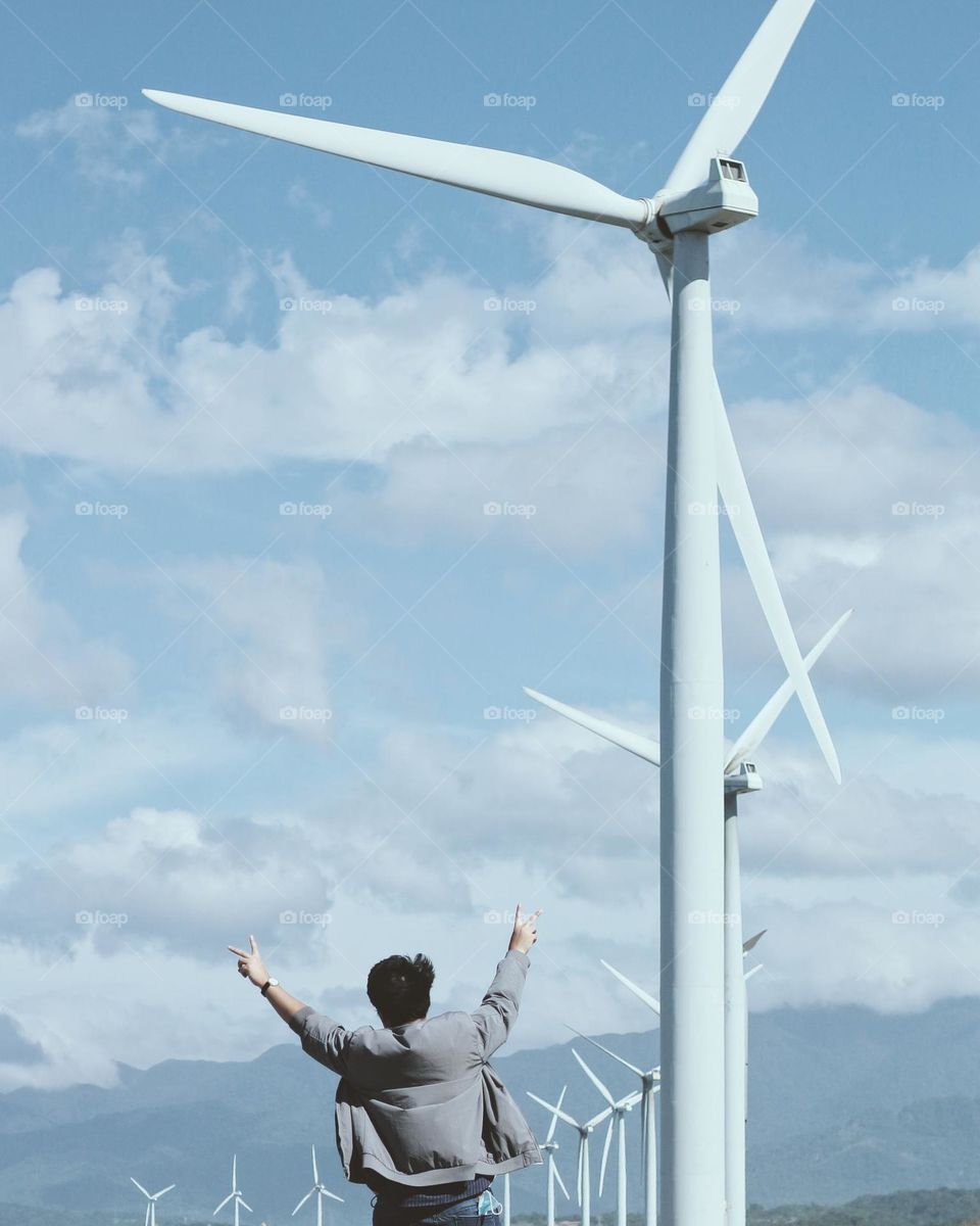 stroll by the windmills