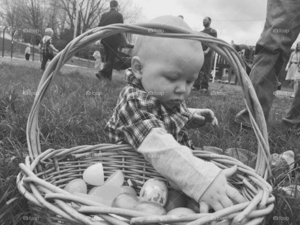 Grandsons first Easter