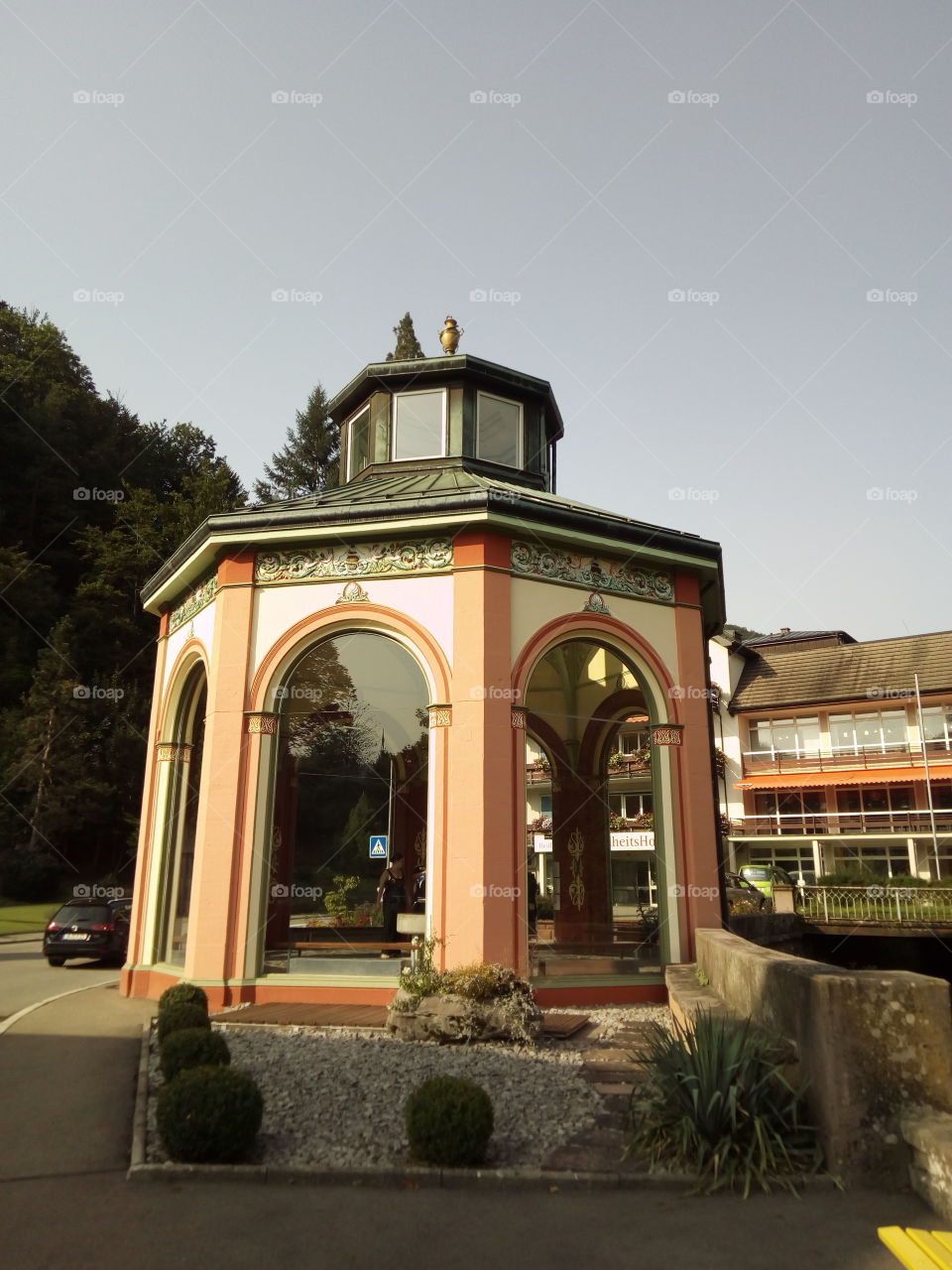 Sonne in Schwarzwald