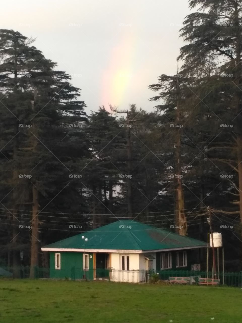 Rainbow hut