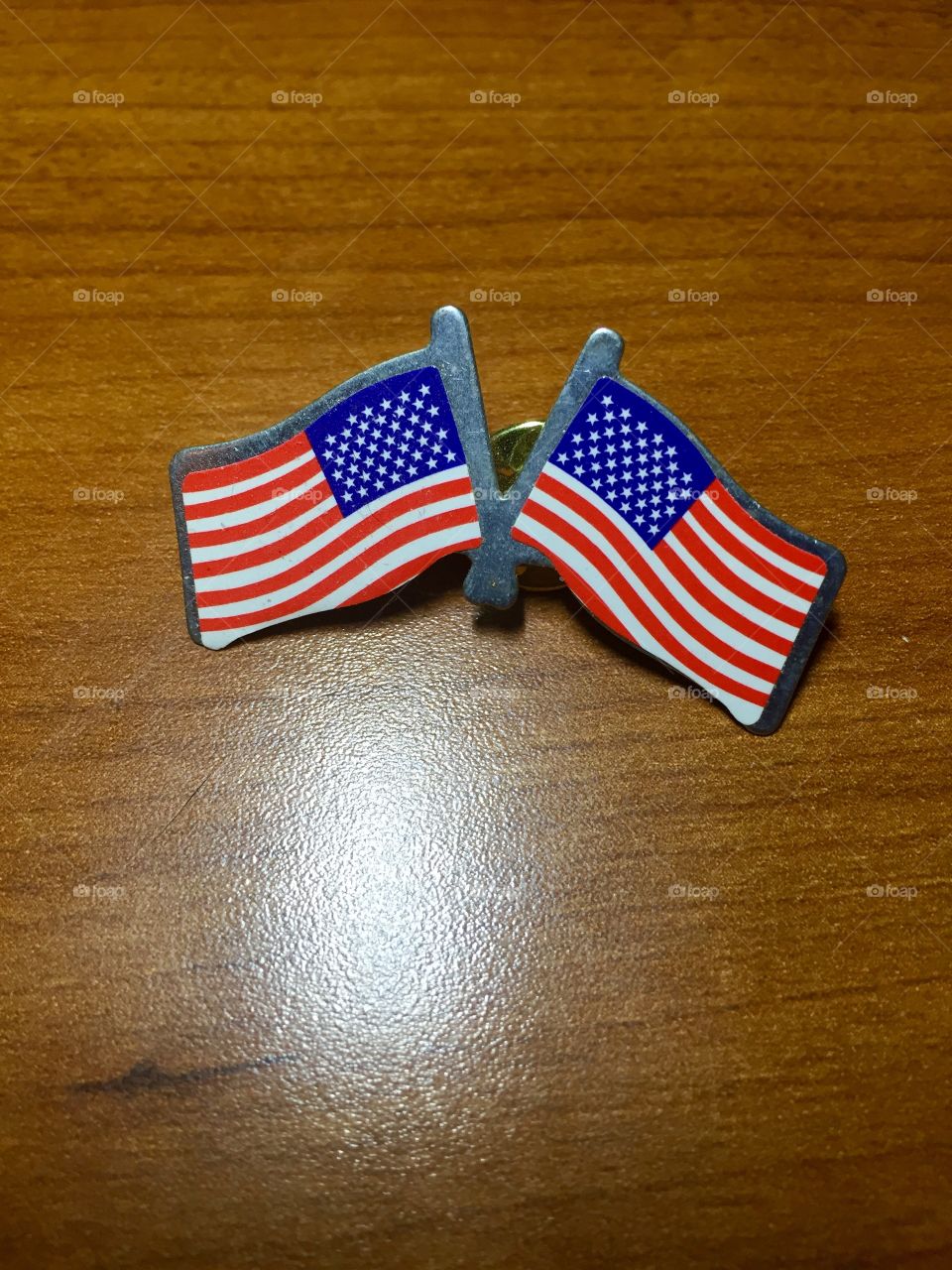 Flag pin 