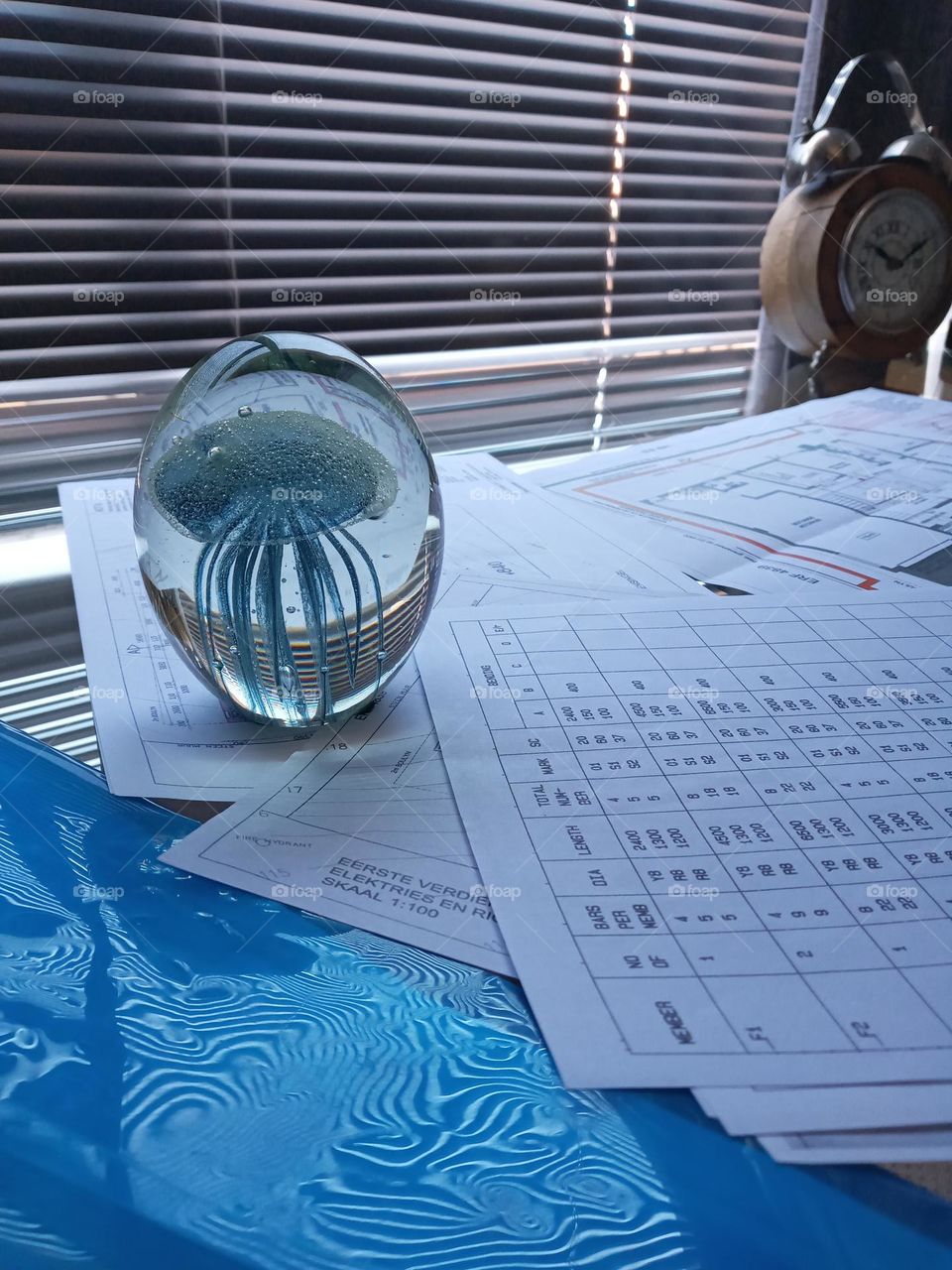 A desk where you work, learn or create