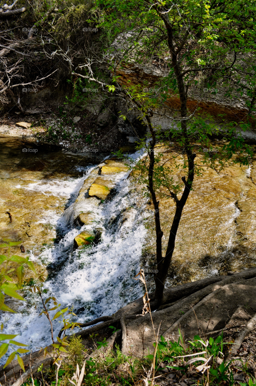 waterfall river chalk ridge texas by refocusphoto