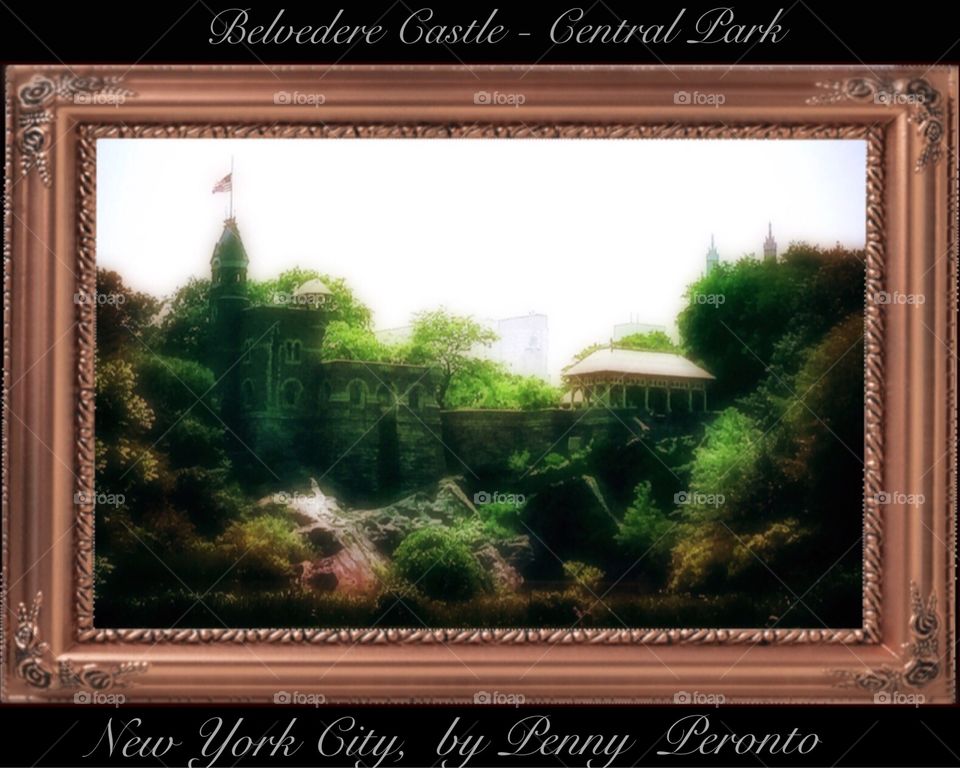 Belvedere Castle, Central Park, New York City. Instagram,@PennyPeronto
