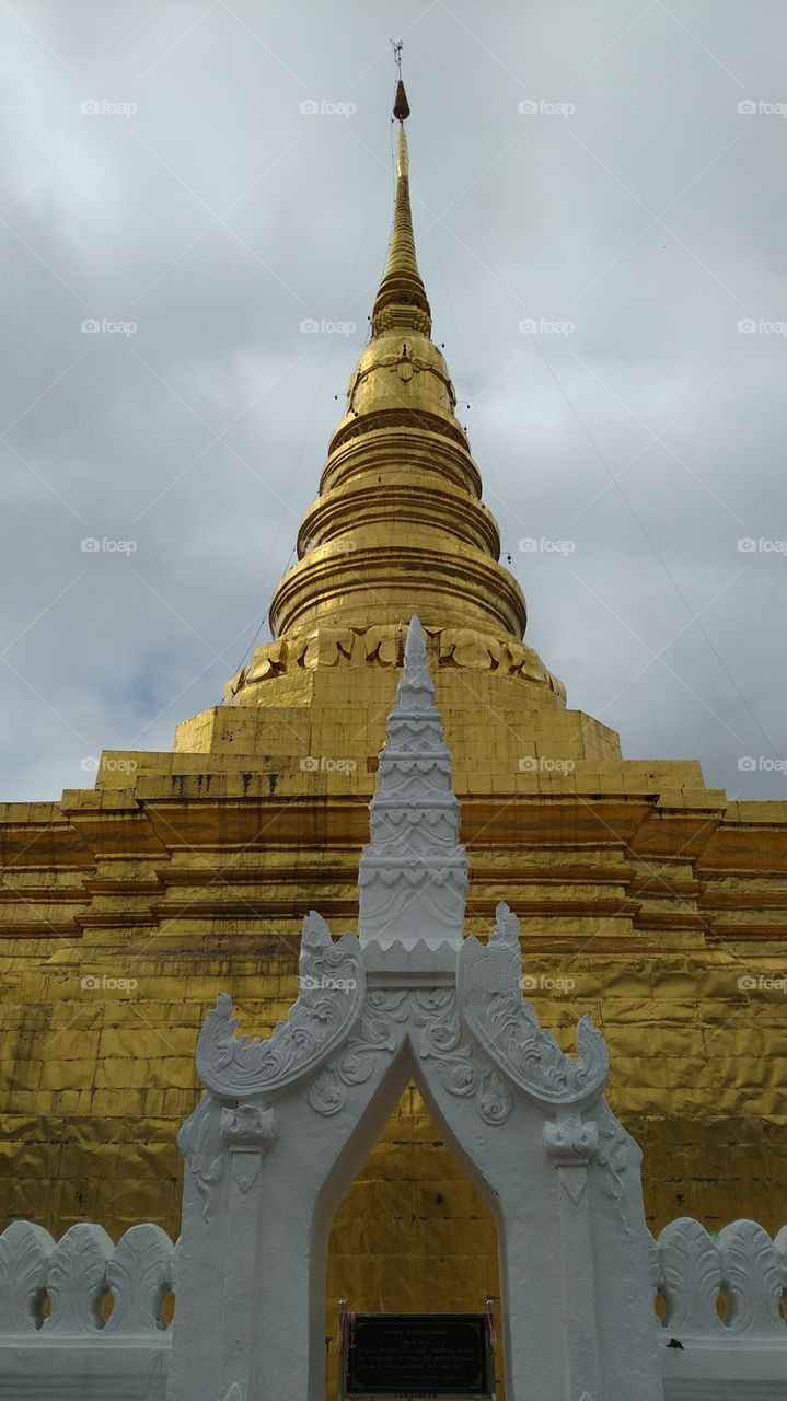 Temple pagoda stupa