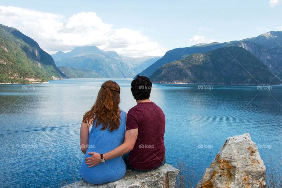 Couple in Norway 