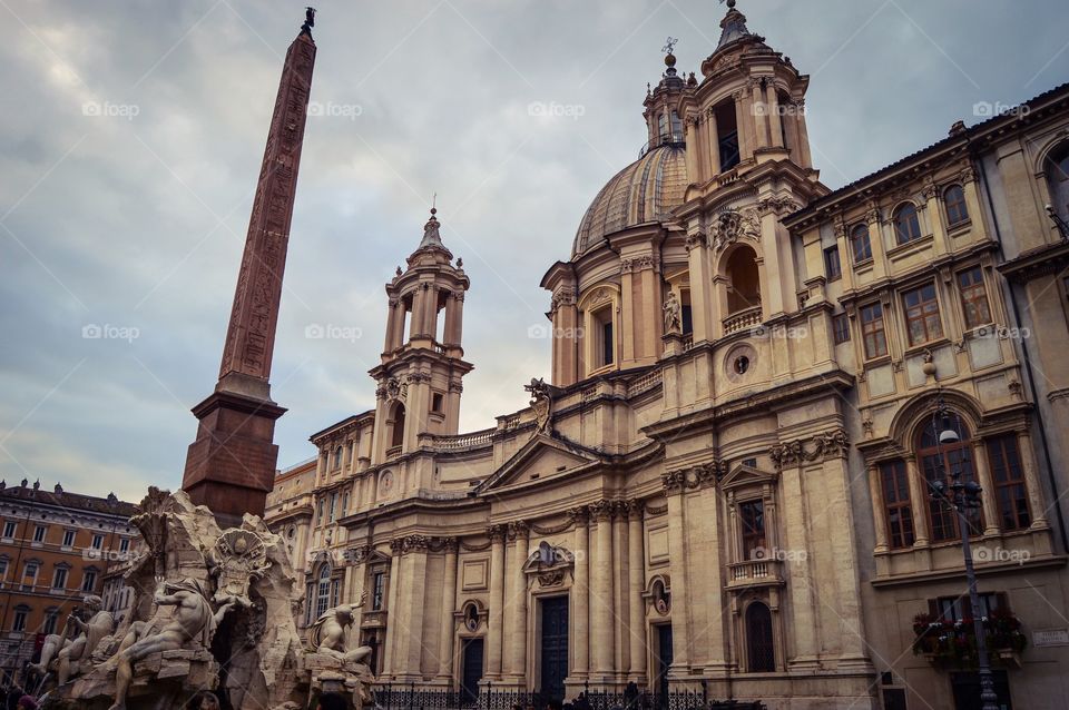 Iglesia de Santa Inés en Agonía, Piazza Navona (Roma - Italy)