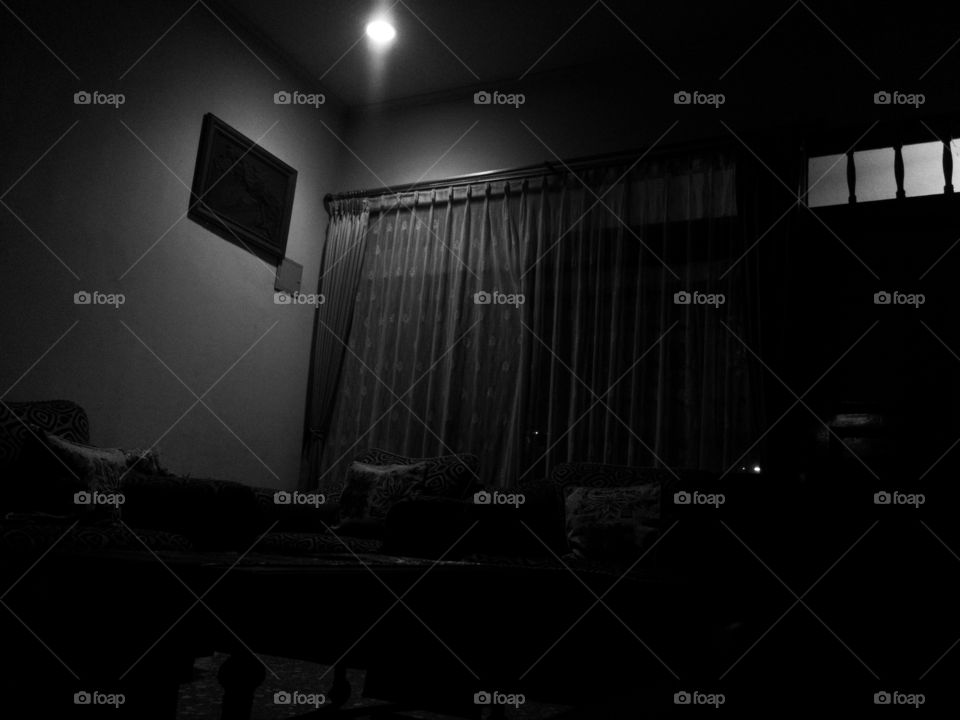 Dark Room black and white