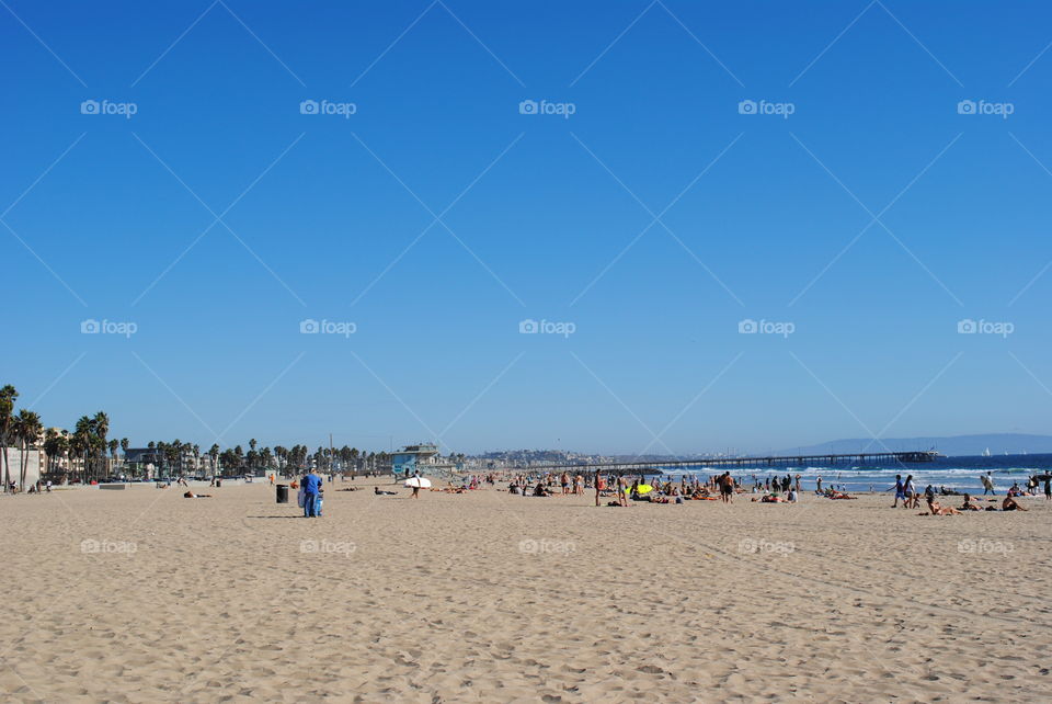 Sunny day at the beach