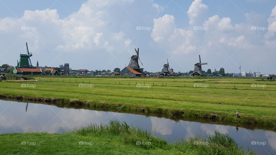 Zaanse Schans mills