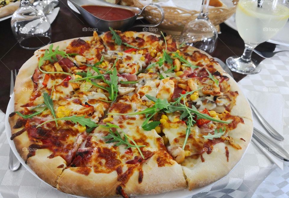 Pizza delicious 😋🍕