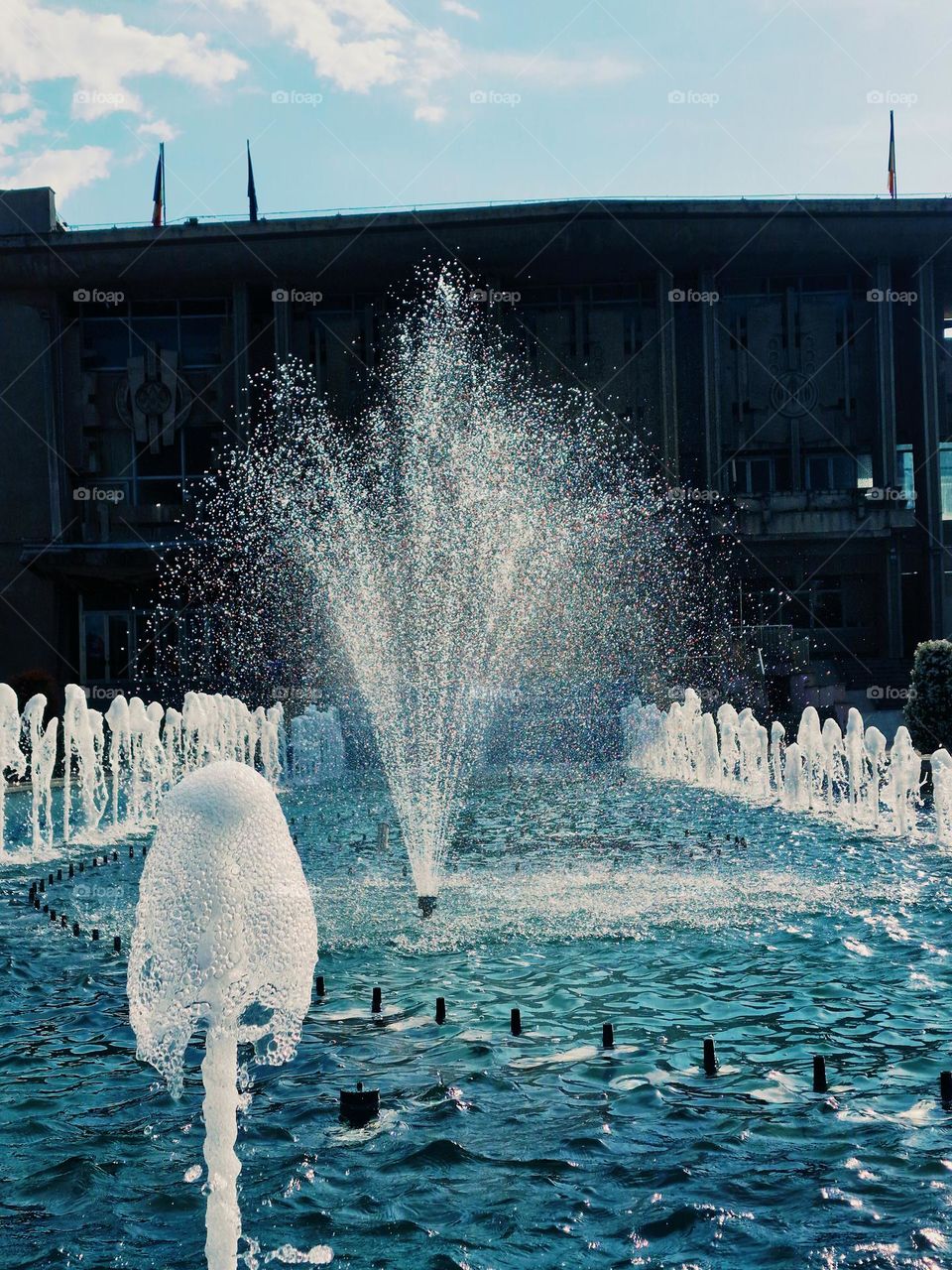 the artesian fountain in Deva