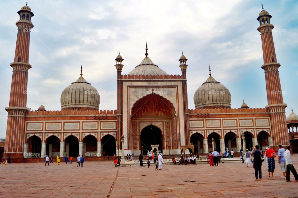 Historical mosque in India
