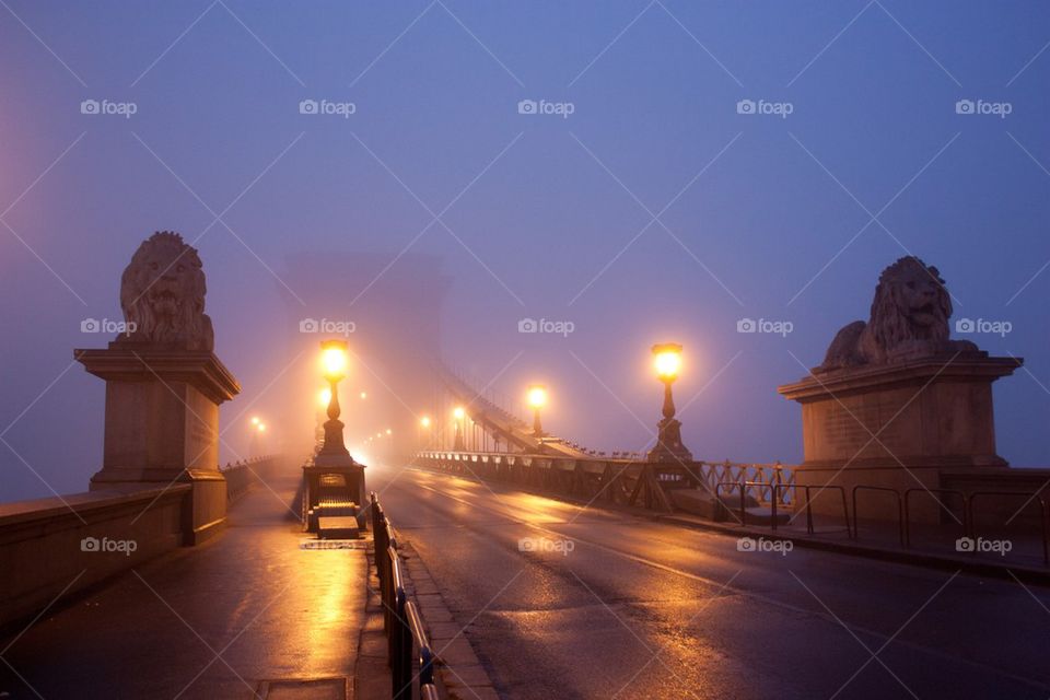 Illuminated bridge