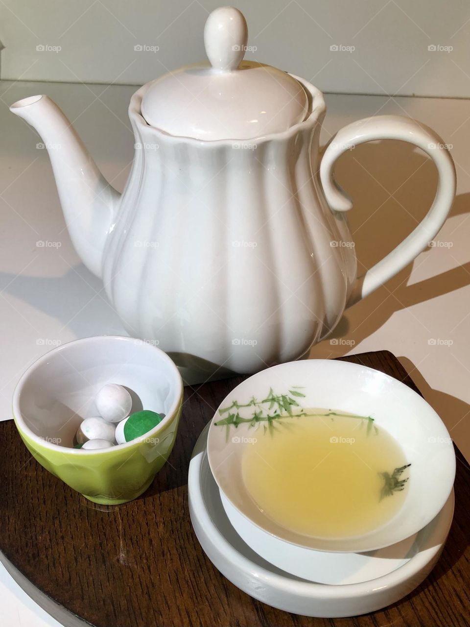 Evening Ginger Tea and Snack