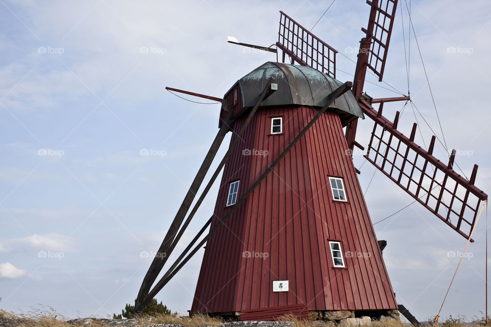 Windmill, Wind, Grinder, No Person, Sky