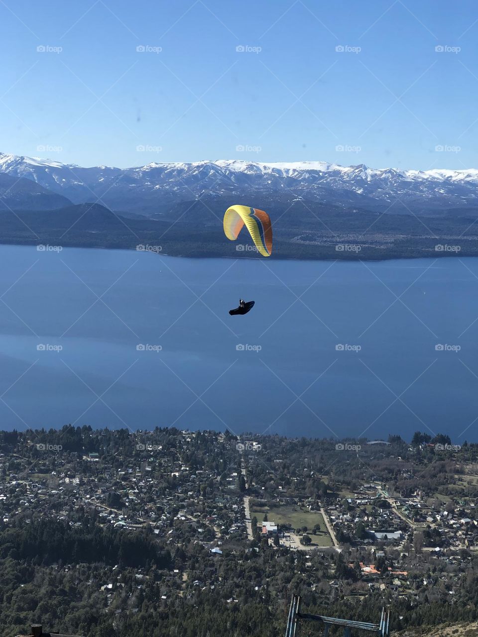 Volar Parapente Bariloche  Azules Primavera 