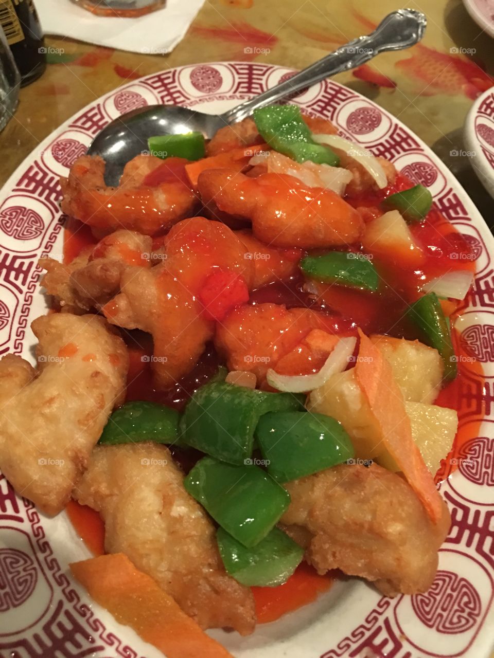 Chinese food chicken 