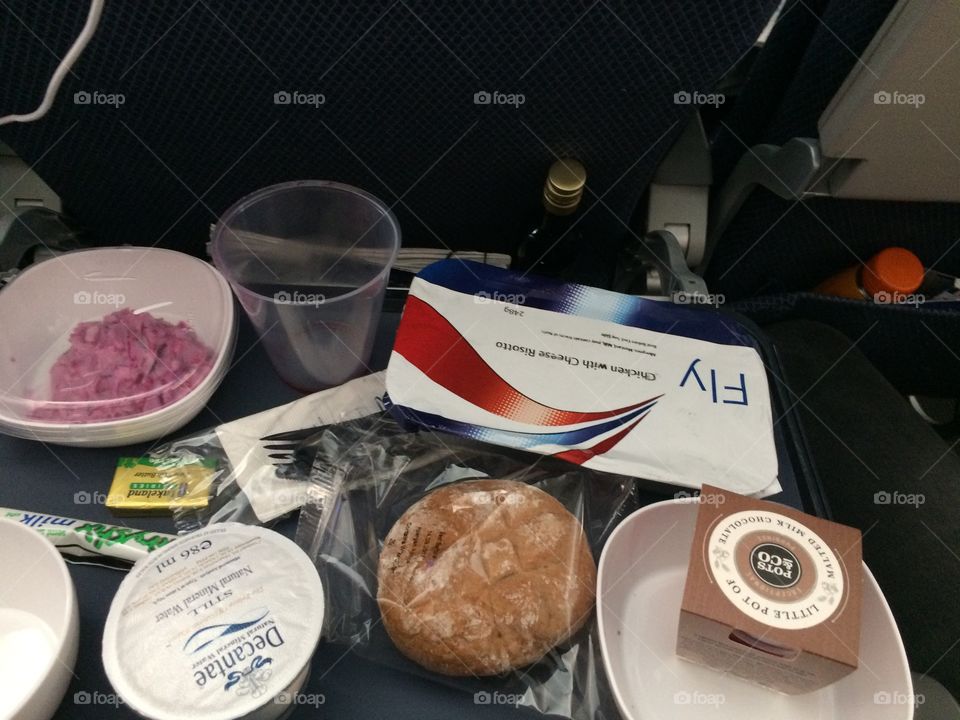 Airplane food 