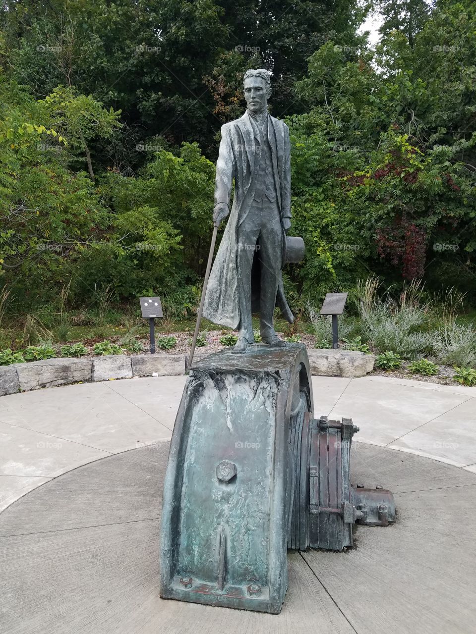 Tesla Statue in Niagara