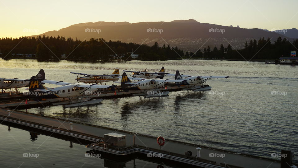 Seaplanes in Vancouver, B.C., Canada