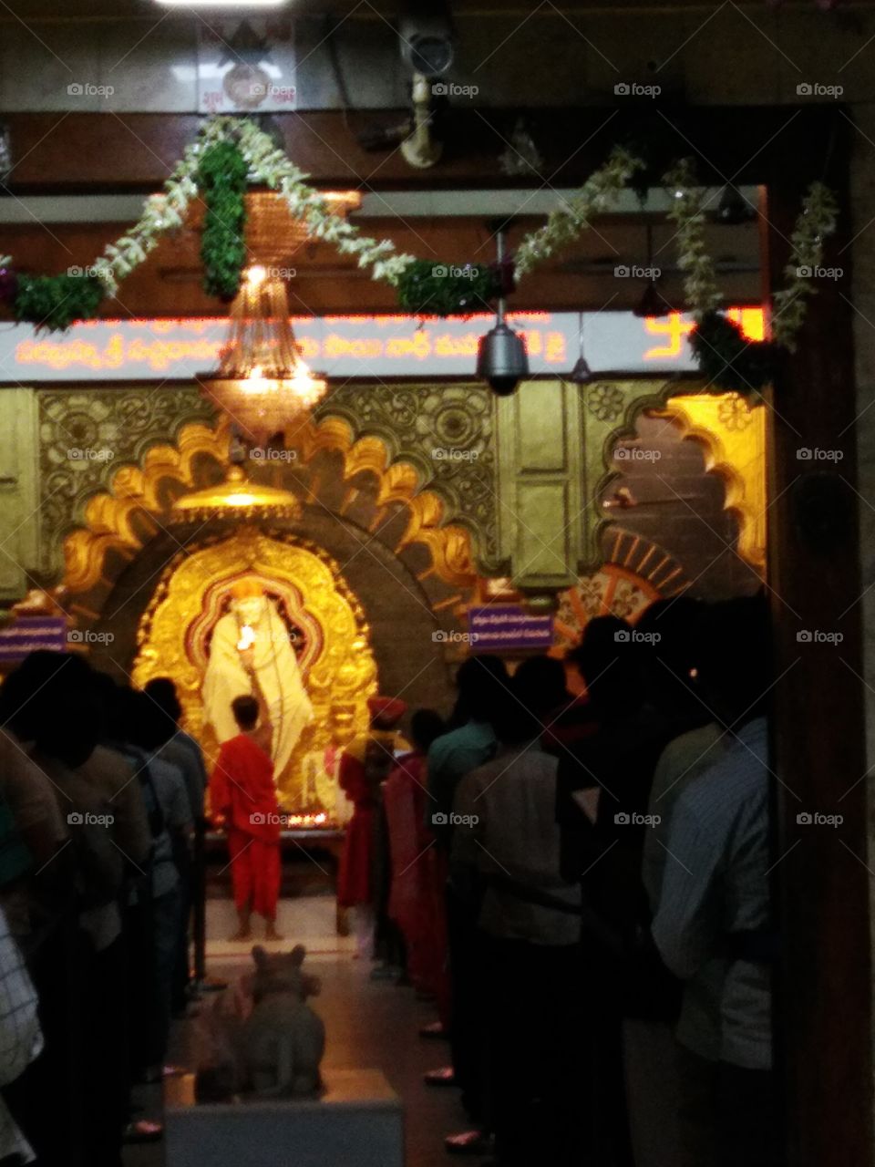 Shirdi Sai Baba temple in India
