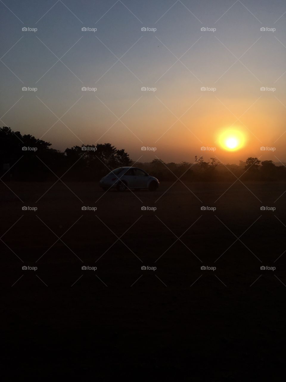 Sunset in Abuja, Nigeria 