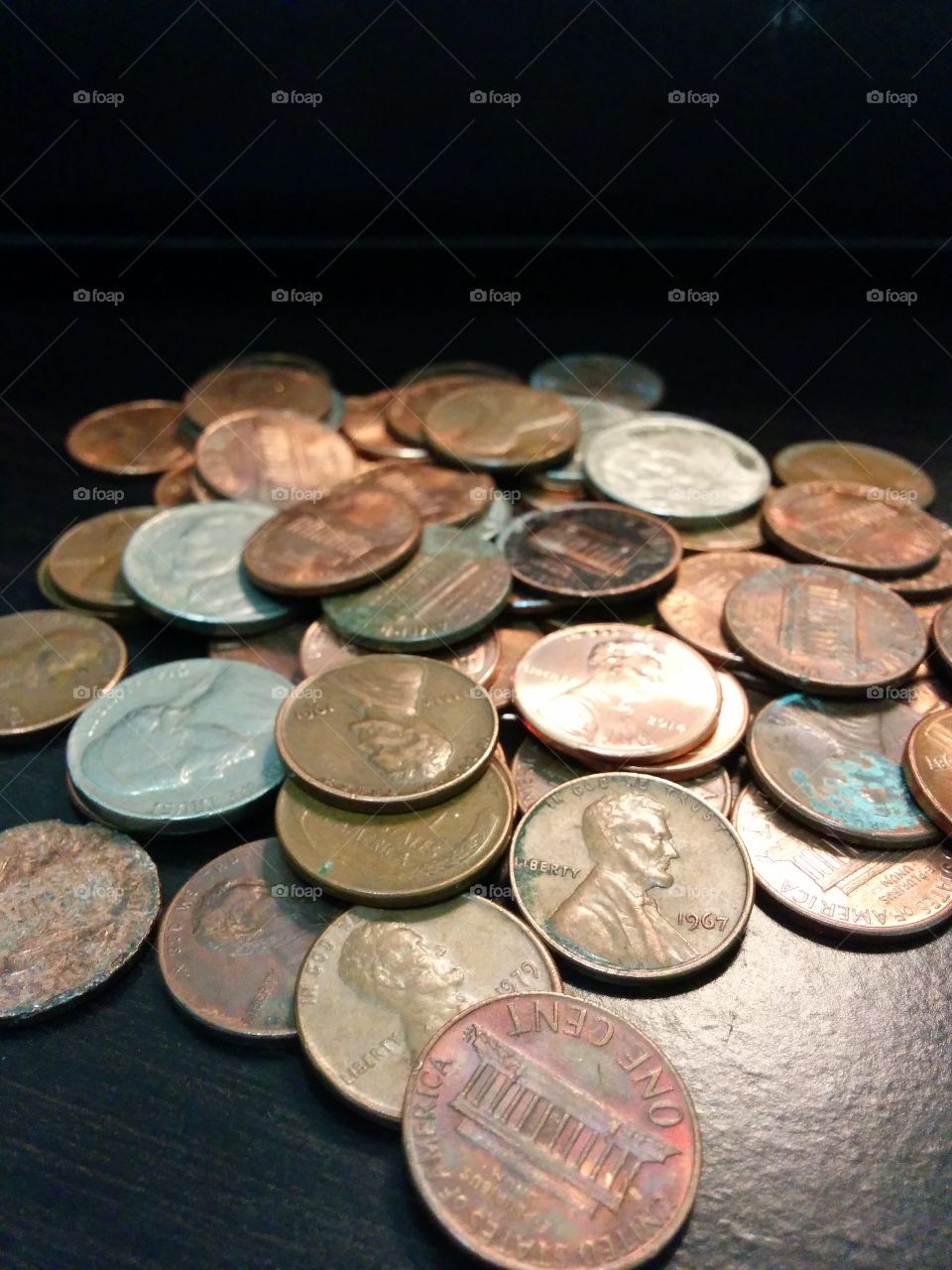 Savings. Coins I picked from the streets.