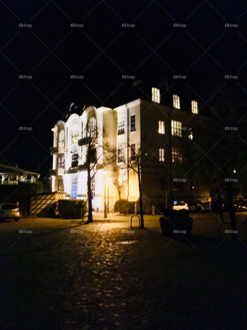 City, Light, Architecture, Street, Building