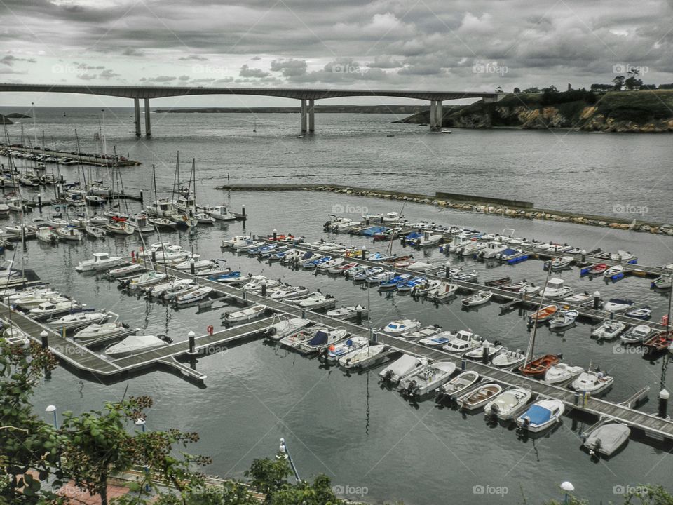 Sports Harbour, Ribadeo. Sports harbour, Ribadeo, Galicia