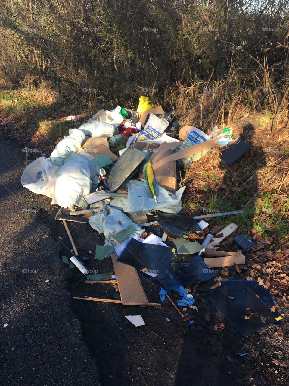 Fly tip cleared