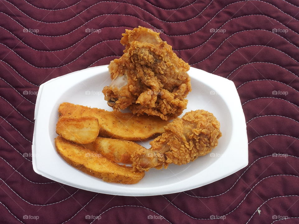 KFC plate