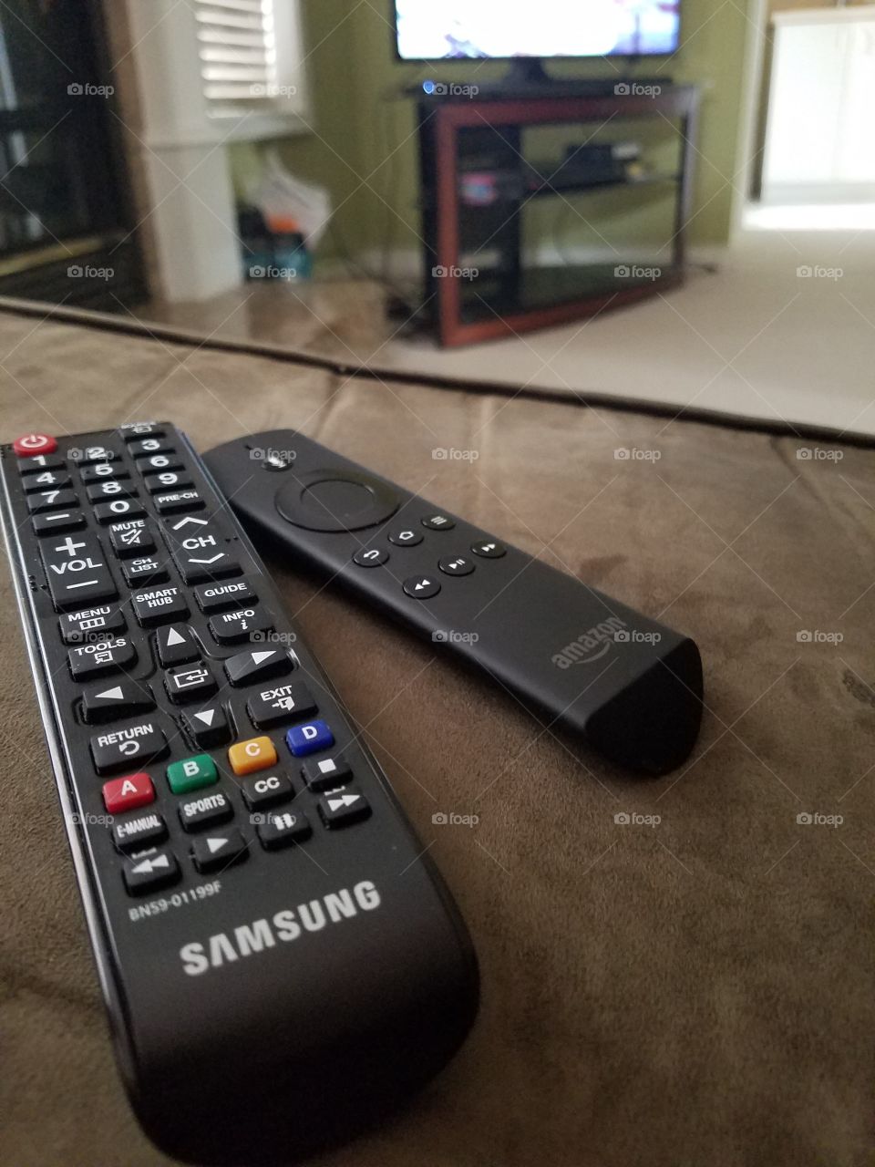 two remote control on cough