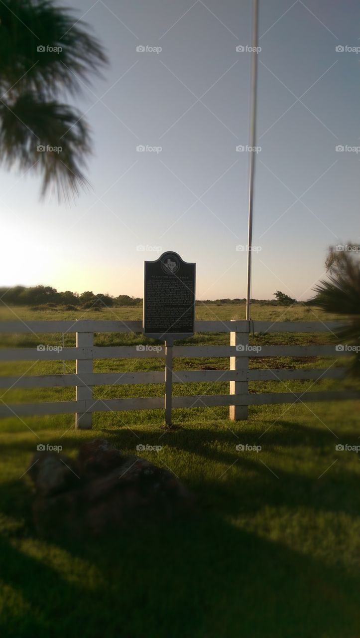 Texas Historical marker.