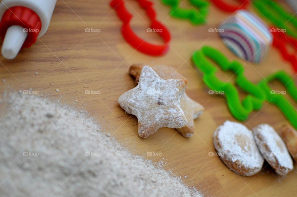 Preparing snacks for Santa