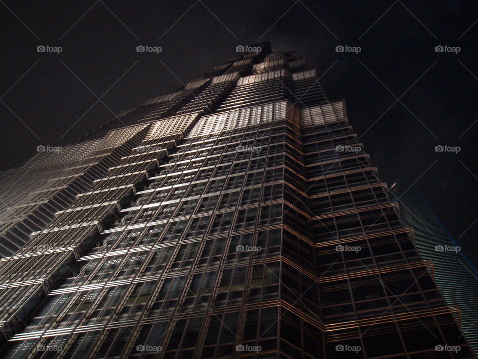 Rascacielos en Shanghai. Edificio 88 en Shanghai
