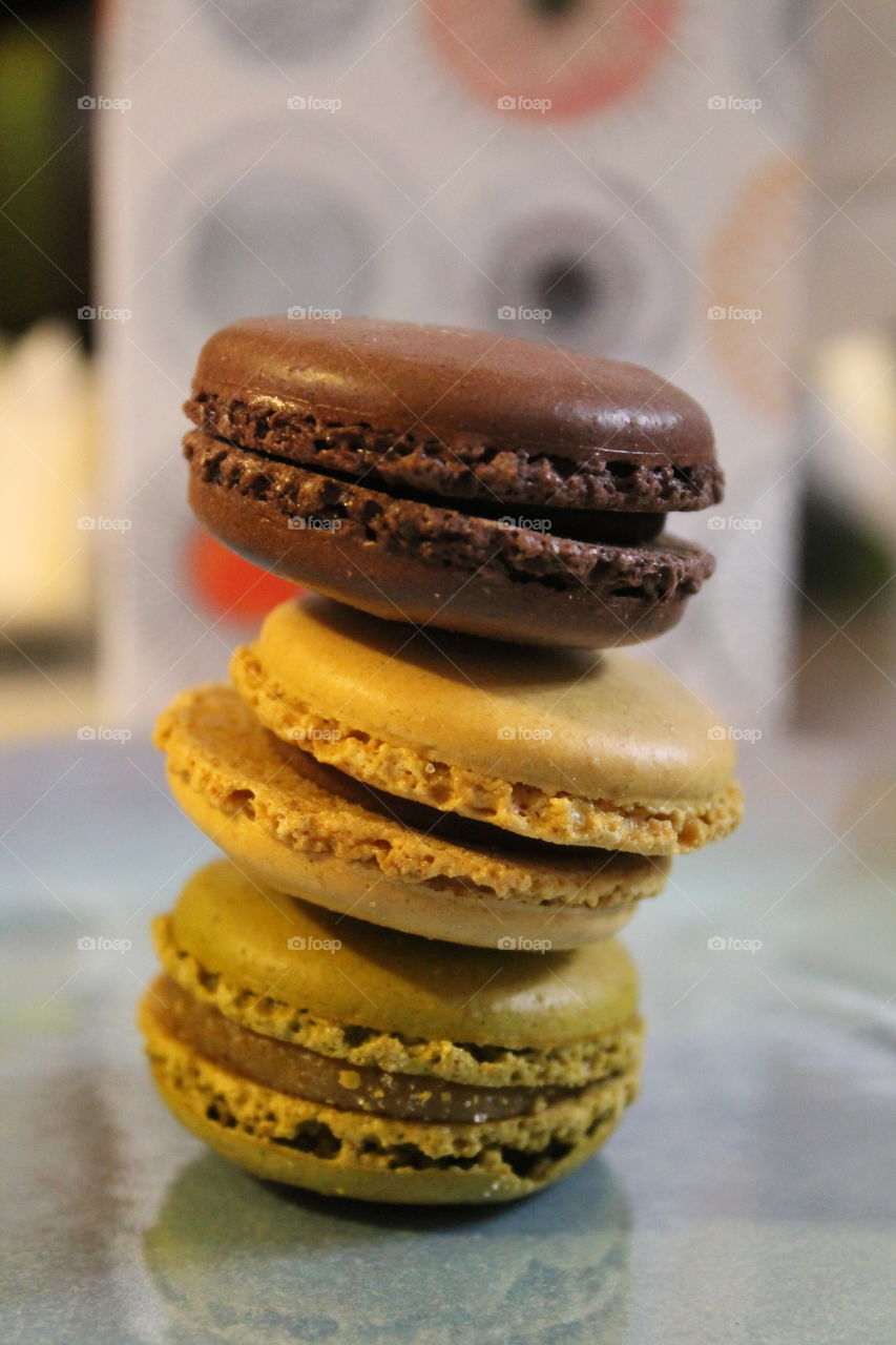 stack of macaroons