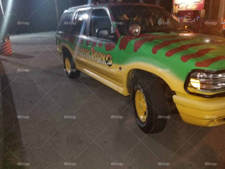 Jurassic Park Jeep