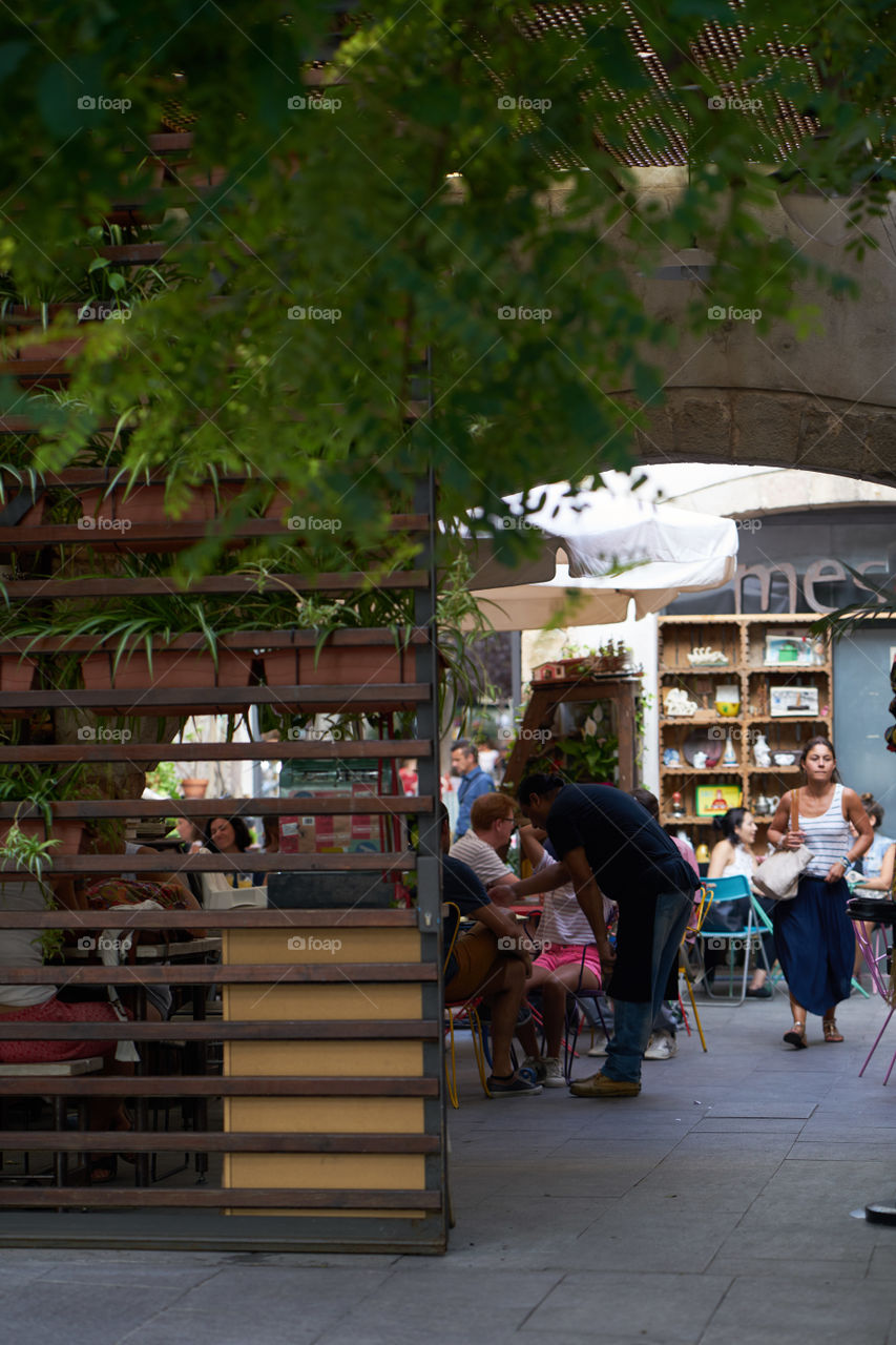 Barcelona street live