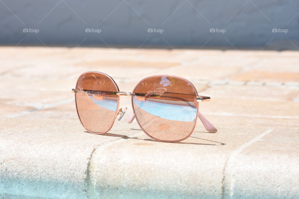 Pool sunglasses